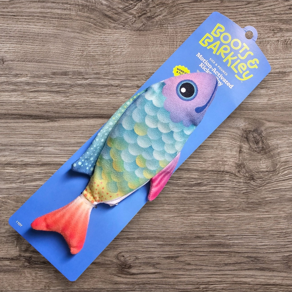 Boots & Barkley Colorful Fish Pet Toy